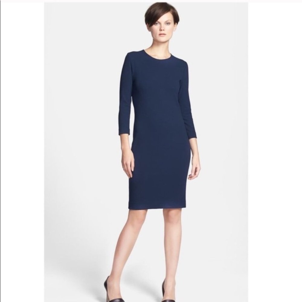 Vince Boucle Knit Sheath Dress XS